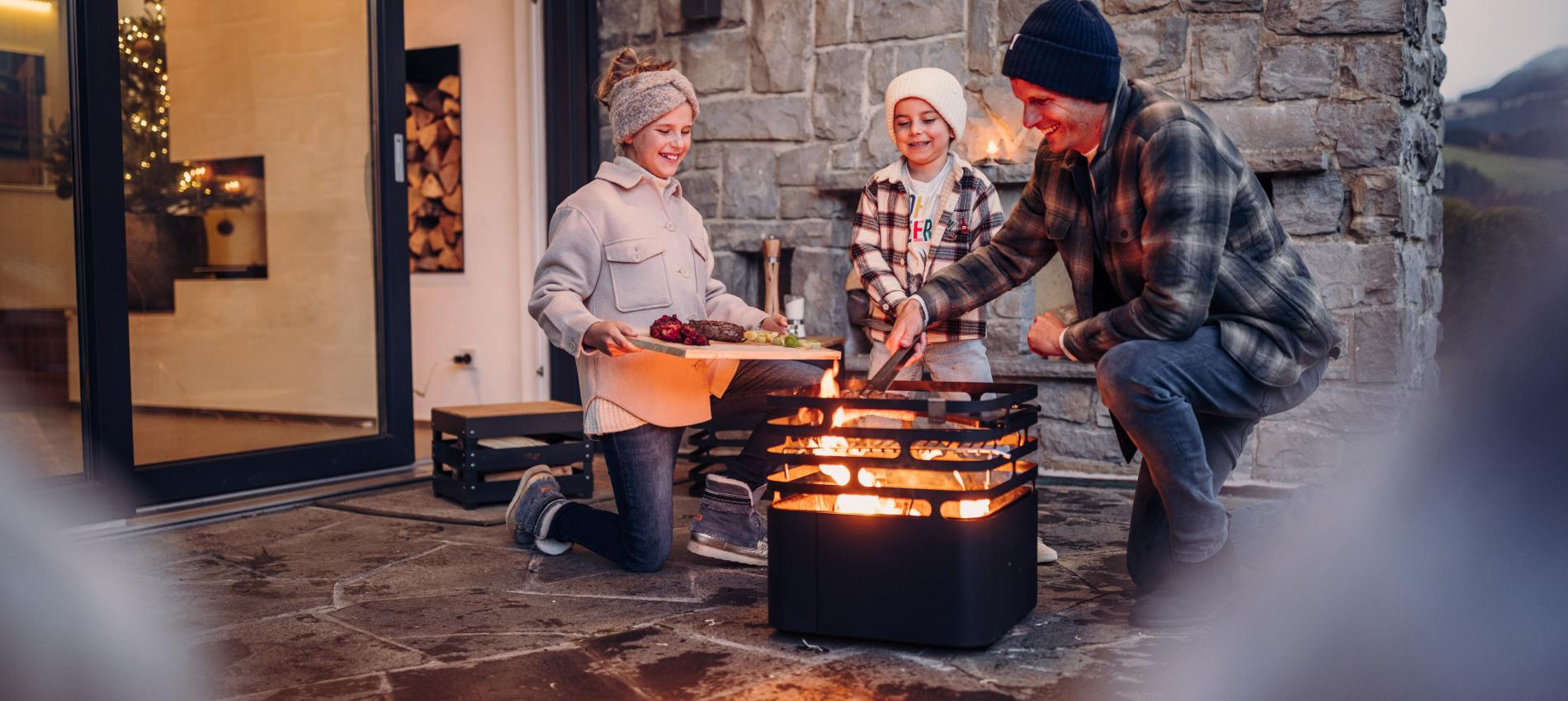 Hofats Cube Feuerkorb